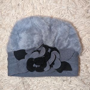Angora Blend winter hat one size